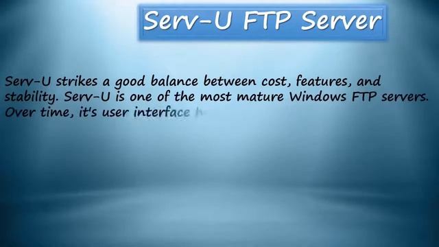 Best Free Windows FTP Server Software смотреть онлайн