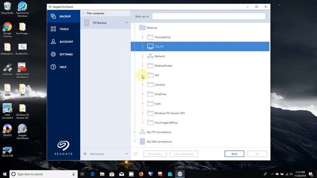 How to backup drive to a file and restore to new drive step by step with Seagate Wizard смотреть онлайн