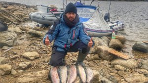 ВОЛШЕБНАЯ РЫБАЛКА В КАРЕЛИИ | ПЯТЬ ДНЕЙ НА ОСТРОВЕ | ТРОФЕЙНАЯ РЫБА - ФОРЕЛЬ,ЩУКА! РЫБАЛКА 2022