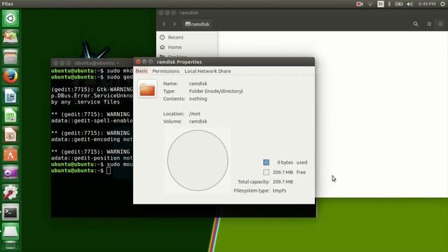 How to create a RAM disk in Ubuntu 16.04 LTS смотреть онлайн
