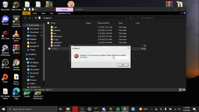 What I am like when Synapse X does not update... смотреть онлайн