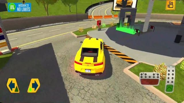 Yellow Camaro Garage Driver Drive - Multi-Story Parking Simulator #02 - Android Game смотреть онлайн