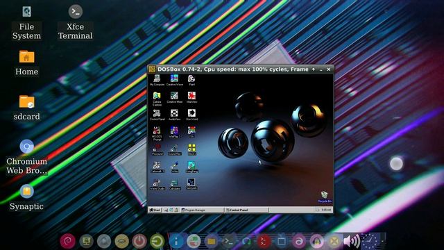 Windows 3.11 on Android [With Debian and DosBox] смотреть онлайн