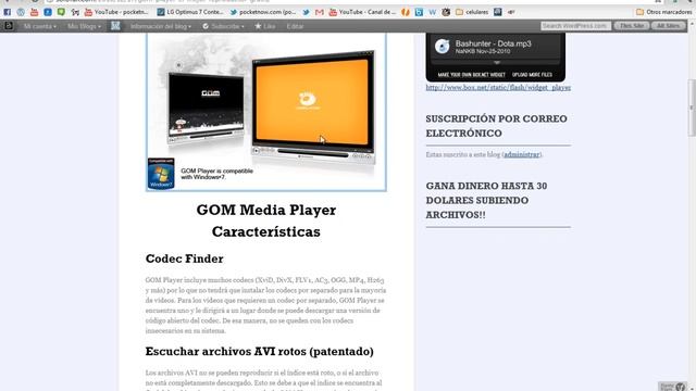 GOM Player el Mejor Reproductor Gratis! смотреть онлайн
