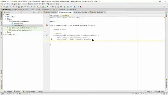 Implement Back button on Toolbar in Android Studio смотреть онлайн