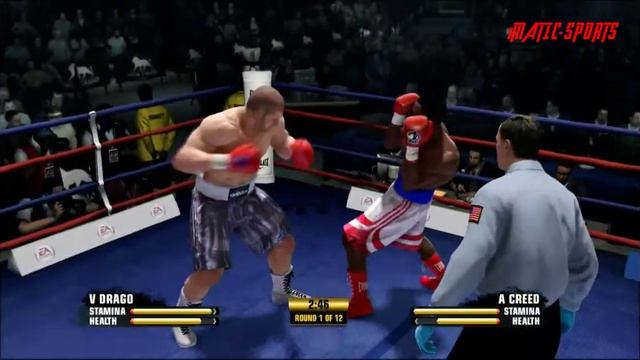 Fight Night Champion Rocky SERIES ( Viktor Drago Vs Adonis Creed )1st Fight😳😳😳 смотреть онлайн