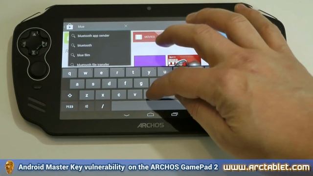 ARCHOS GamePad 2 Android Master Key vulnerability смотреть онлайн
