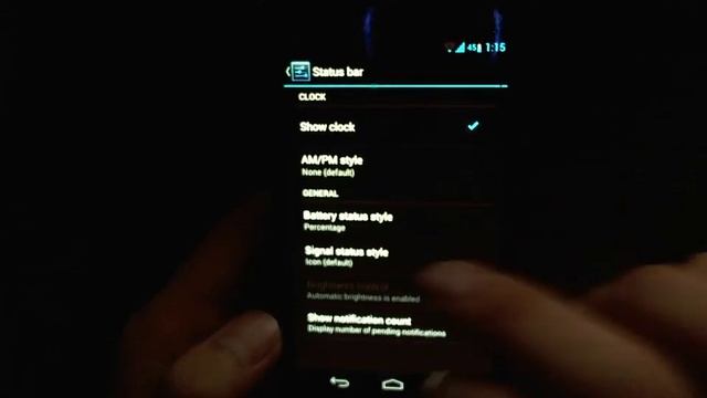 CyanogenMod 10 Quick Tips #3: Show battery percentage in status bar смотреть онлайн