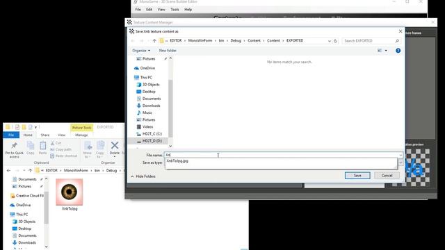XNA/MonoGame Xnb Image File Converted To JPEG, PNG, TIFF Or BMP