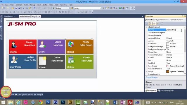 C# Creating Professional layouts in WinForms Application In Urdu смотреть онлайн