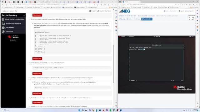 Lab 5: Managing Local Users and Groups смотреть онлайн