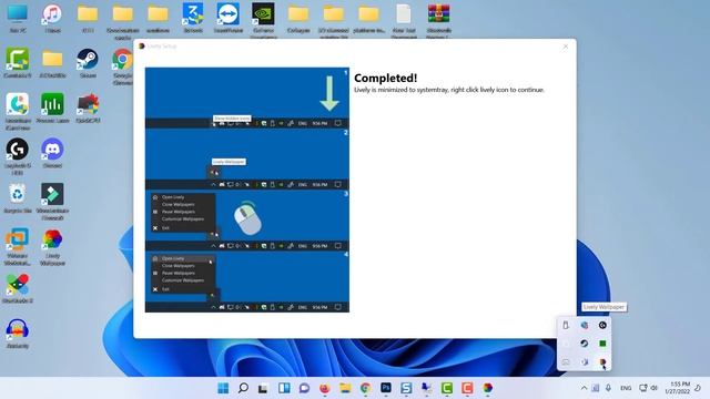 How to set live wallpaper on Windows 11 | Animated Wallpaper for Windows 11 смотреть онлайн