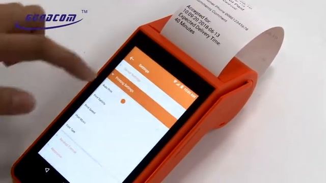 Android POS Terminal with Multiple Functions смотреть онлайн