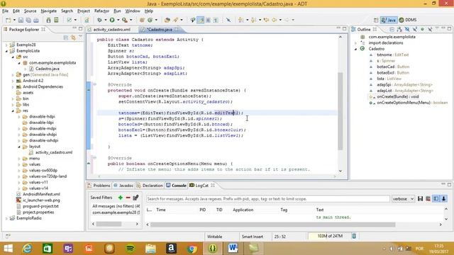 Aula de Mobile 9 - ArrayAdapter e ListView смотреть онлайн
