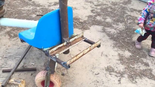 Мини кран своими руками, сделал противовес. смотреть онлайн