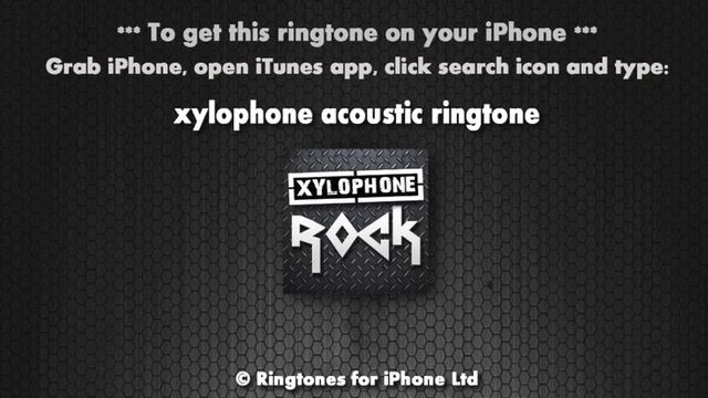 Xylophone Rock Ringtone смотреть онлайн