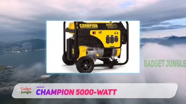 Champion 5000-Watt - Best Home Generator Review смотреть онлайн