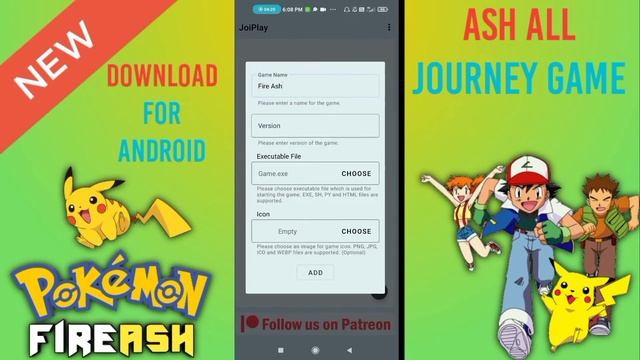 Download Pokemon Fire Ash !! Ash All Journey Game For Android in Hindi. Best Joiplay Pokemon Games. смотреть онлайн