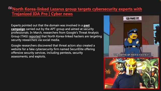 North Korea-linked Lazarus group targets cybersecurity experts with Trojanized IDA Pro | Cyber news смотреть онлайн