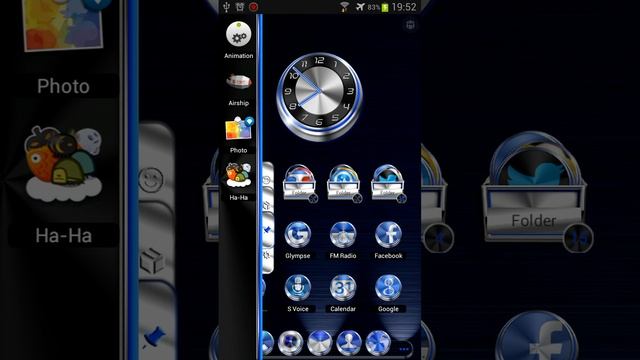 Techno 3D TSF Shell Theme смотреть онлайн