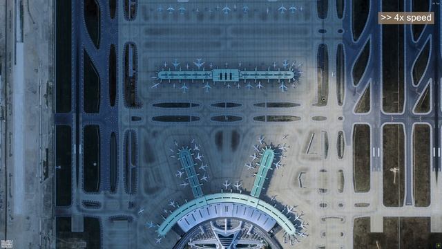 X-Plane 12, Top-Down view RKSI / World Traffic 3.5.2 смотреть онлайн