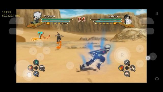 Test NARUTO STORM 3 Skyline Android | Mediatek G85 RAM 4/64 | ROOT | смотреть онлайн