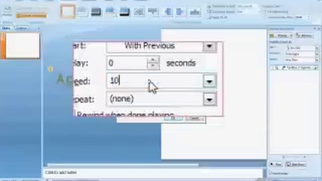 Creating a Scrolling Text onto a PowerPoint Presentation смотреть онлайн