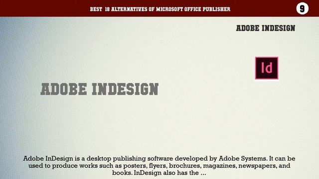 Microsoft Office Publisher | Top 18 Alternatives of Microsoft Office Publisher смотреть онлайн