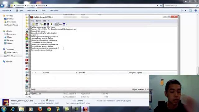 Tutorial FTP Server dan Client di Windows 7 смотреть онлайн