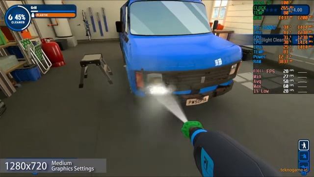 PowerWash Simulator | AMD Ryzen 3 3200U Vega 3 | Gameplay Benchmark смотреть онлайн