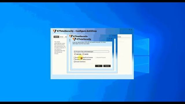 How to Exclude Folders in K7 Total Security | Allow File and Software in K7 Antivirus | Nesark смотреть онлайн