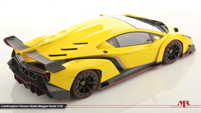 MR Collection Models - Lamborghini Veneno Giallo Maggio 1:18 смотреть онлайн