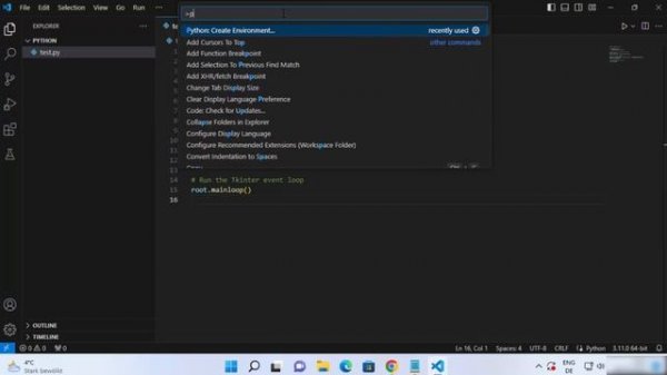 How to Install Tkinter in Visual Studio Code on Windows 10 / 11 (2024)