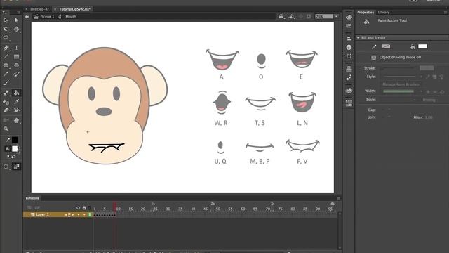 Super Easy Lip Sync Animation Tutorial Adobe Animate 2018