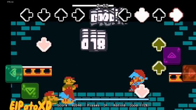 FNF VS Super Mario Funk mix Optimizado para Android | ElPatoXD смотреть онлайн