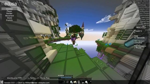 Medusa 0.5.1 | 1.8 Minecraft Hack Client!! [Amazing Client Bypass!!]