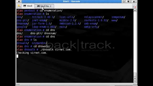 Enumeration Nslookup смотреть онлайн