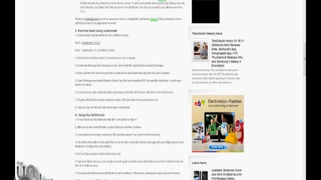 How To: Root the Nook Color (and Add the Android Market) смотреть онлайн