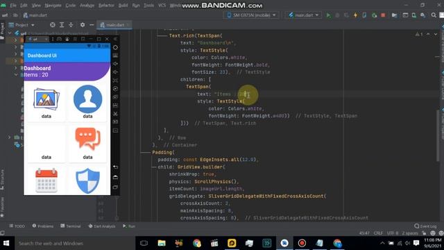 Dashboard Ui Design in Flutter || Flutter Dashboard Home Screen App UI || flutter dashboard UI смотреть онлайн