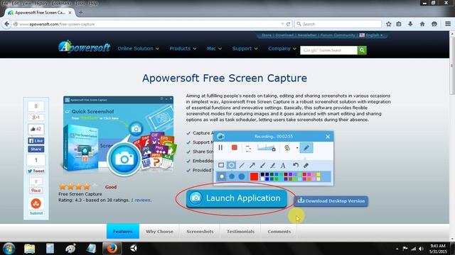 Free Online Screen Recorder - Apowersoft