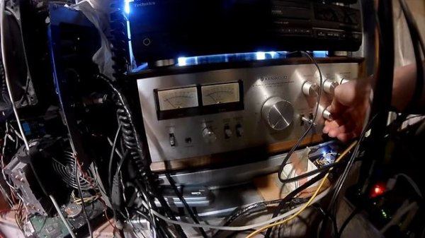 Vintage KENWOOD KA-6100 мини обзор