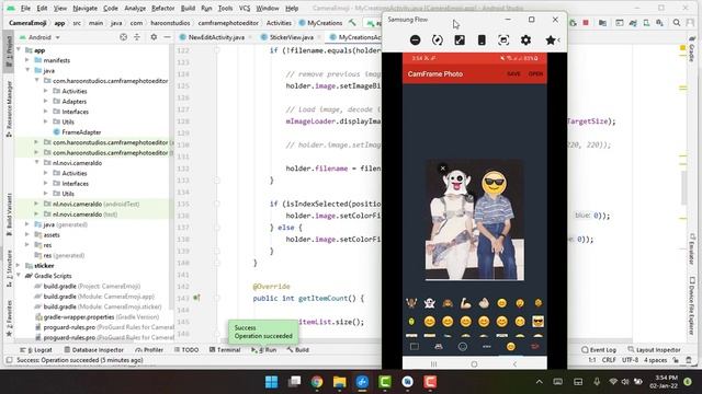 Android College Projects (Project 03) Stickers App смотреть онлайн
