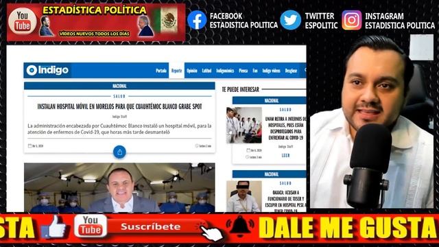 LO CACHARON ¡ GOBER CUAUHTEMOC BLANCO MONTA HOSPITAL SOLO PARA HACER SPOT ! LE MI EENTE A MORELOS смотреть онлайн