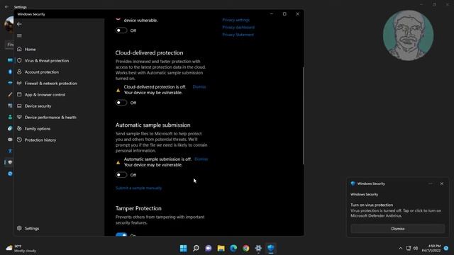 Disable Windows Defender In Windows 11 [Tutorial] смотреть онлайн
