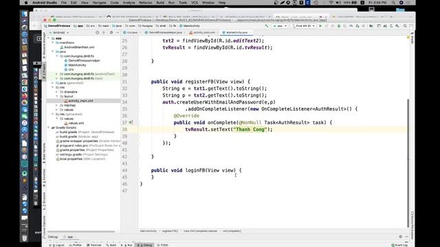 Android Networking - Bai 8 - Firebase смотреть онлайн