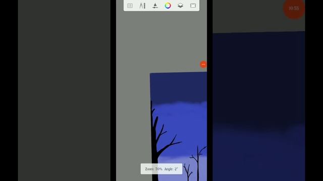 Belajar Menggambar pemandangan sederhana dengan Autodesk Sketchbook android смотреть онлайн