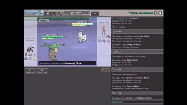Pokemon showdown mono type grass! (Gen 8 OU) смотреть онлайн