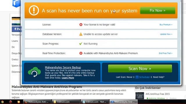 Malwarebytes Anti Malware Programı Nasıl Kurulur Kullanılır смотреть онлайн