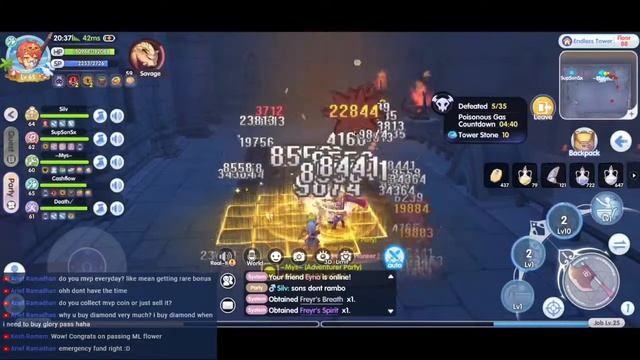 [Ragnarok X] - #F2P #Whitesmith Endless Tower! Continued :P - Aug 28, 2021 смотреть онлайн