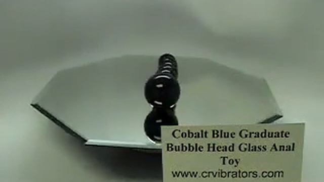 Cobalt Blue Graduate Glass Anal Toy смотреть онлайн